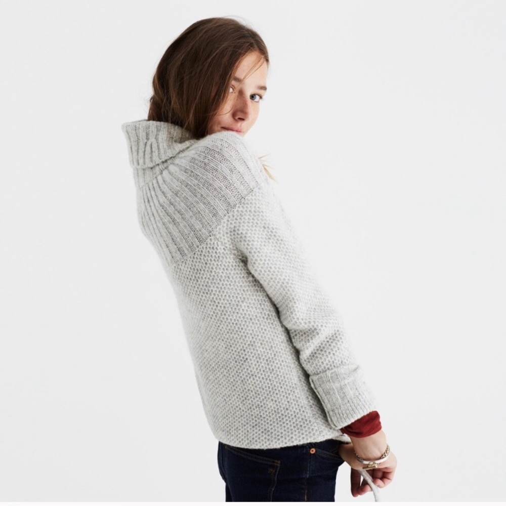 SOLD Madewell Snowbound Pullover Mohair Sweater - Picture 2 of 6